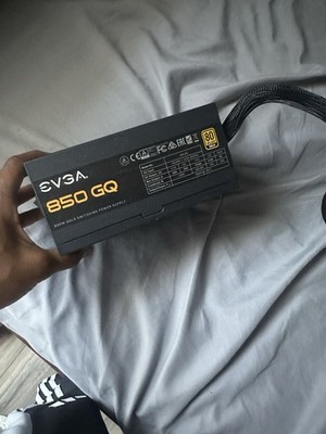 NO BOX!! EVGA 850 GQ 80+ GOLD 850W Semi Power Supply - 210-GQ-0850-V1  