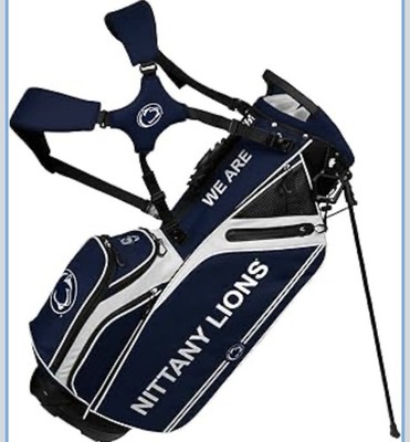 Team Effort NCAA Caddie Carry Hybrid Golf Bag Penn State Nittany Lions