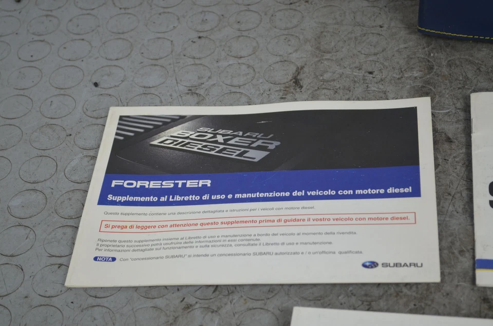 93231- Libretto uso e manutenzione Subaru Forester Dal 2008 al 2013 - Immagine 4 di 4