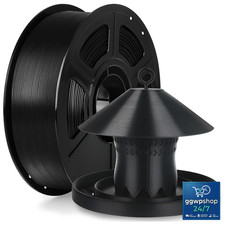 3D Drucker Filament ASA 1,75mm 1kg Schwarz UV-beständig Hitzebeständig
