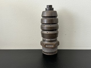 Antique Vintage AKRON Brass Fire Nozzle