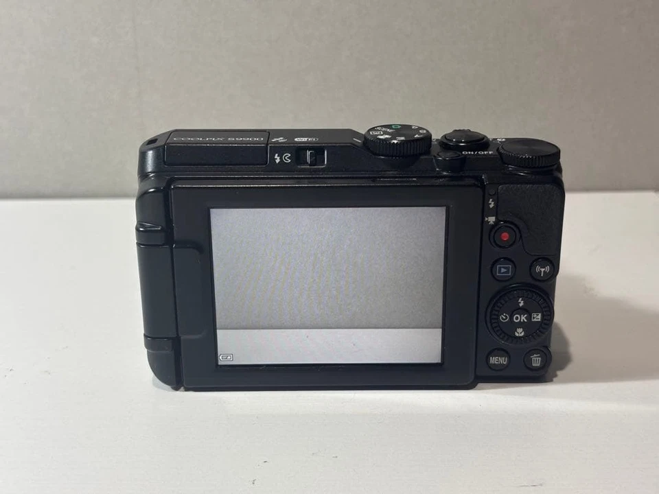 [BOX] Nikon Coolpix S9900 Black 16.0MP 30x Compact Digital Camera Used - Image 3 of 3