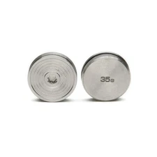 GolfWorks 2025 Odyssey Ai-ONE Silver Round Putter Series Head Weights (2 pack)