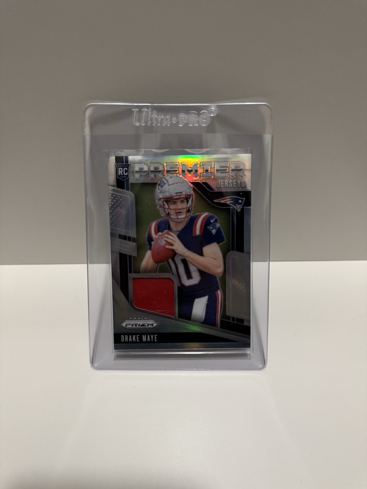 2024 Panini Prizm - Premier Jerseys Drake Maye #PJ-DME (MEM, RC)