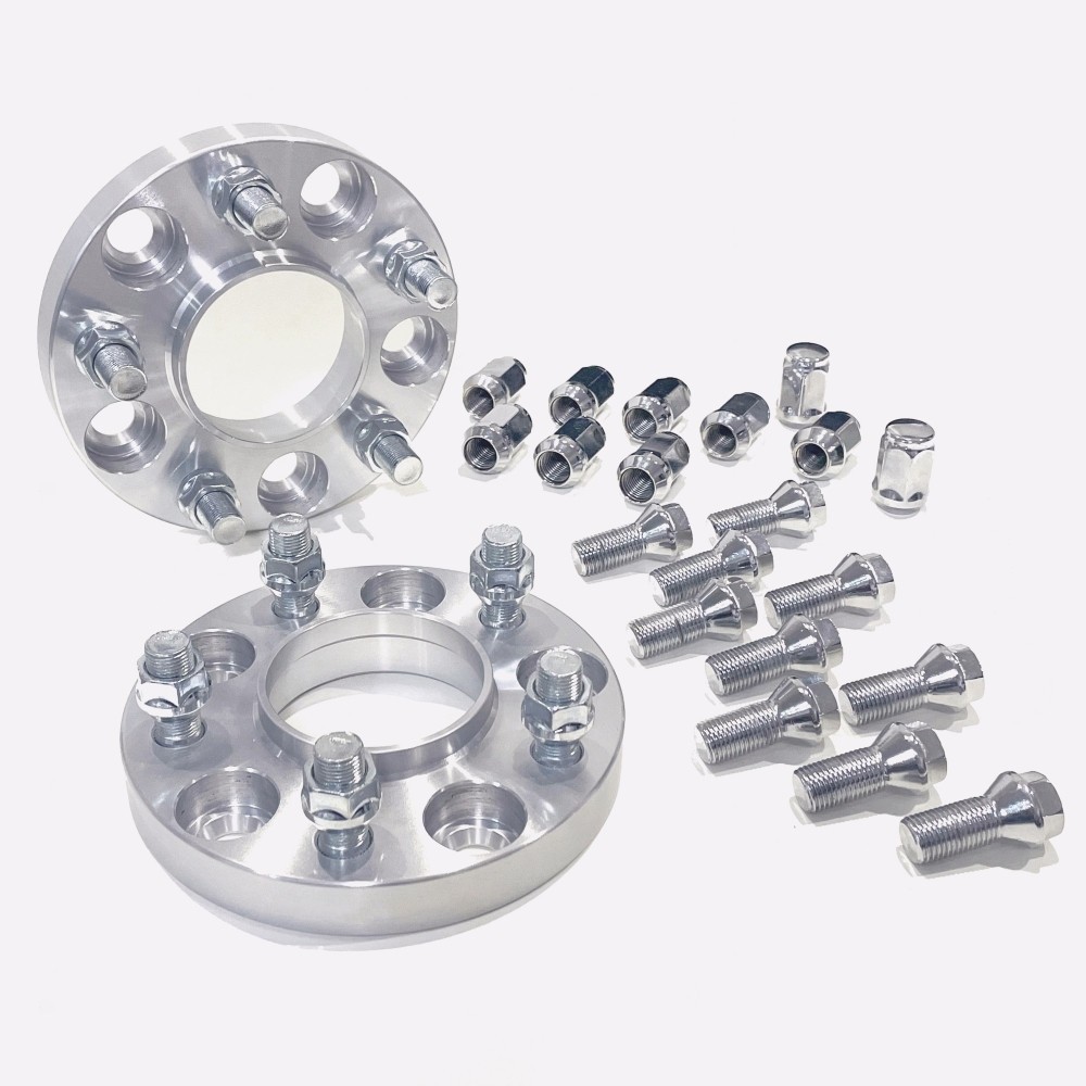 2PCS 15mm Racing Wheel Adapters 5x100 to 5x112 For VW Audi Seat Skoda Conversion