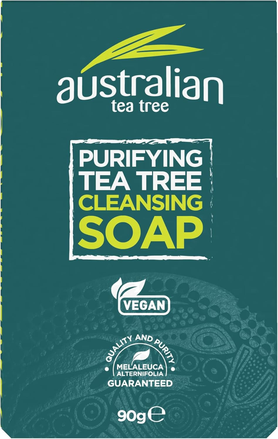 Australian Tea Tree Soap Bar, Purifying, Natural, Vegan, Cruelty Free, Paraben a
