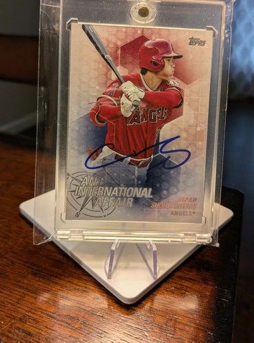 2018 Topps Update Series - An International Affair Shohei Ohtani (RC) IP Auto