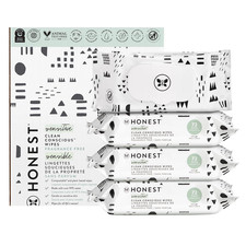 The Honest Company Hypoallergenic Baby Wipes for Sensitive Skin, 288 Count