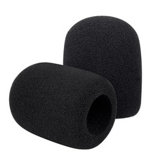 PodMic Pop Filter Foam Cover - Mic Windscreen Wind Cover Customized for Rode ...