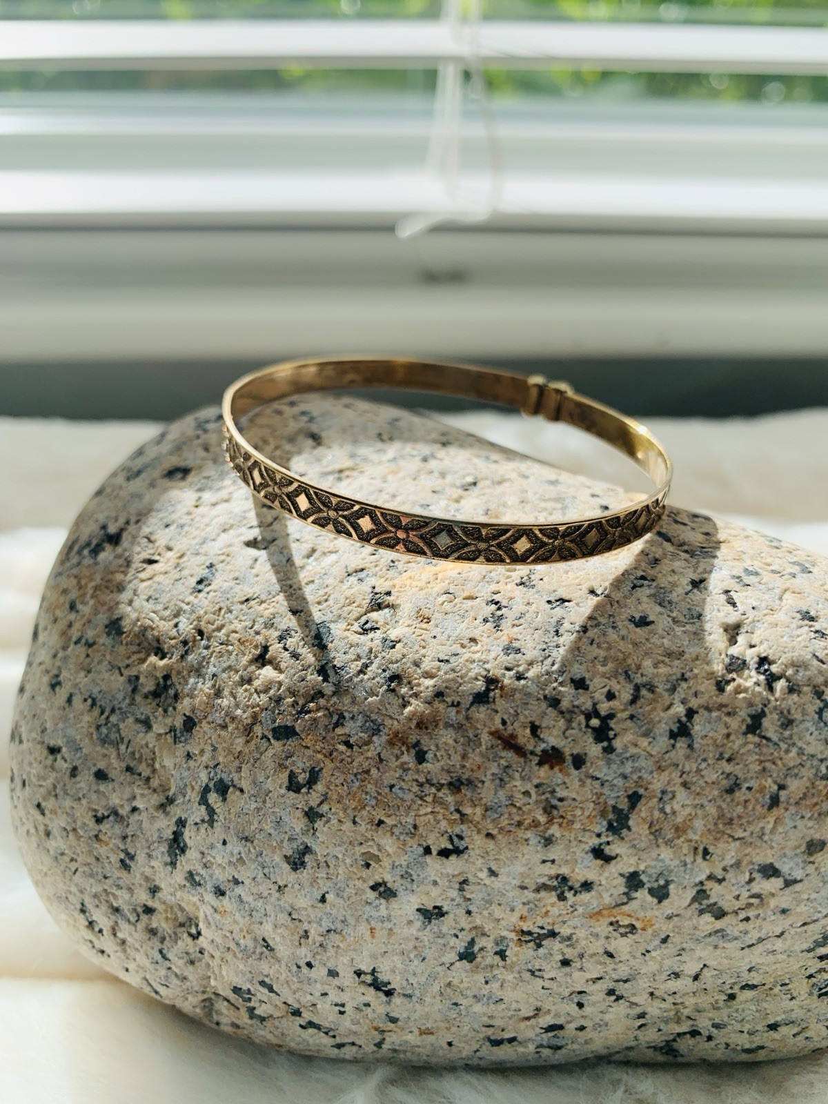 ...Victorian Gold Filled Adjustable Bangle Bracel… - image 5