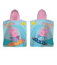 Peppa Pig Cotton Towel Poncho Hood Beach Pool Bathroom BRAND NEW George pig
