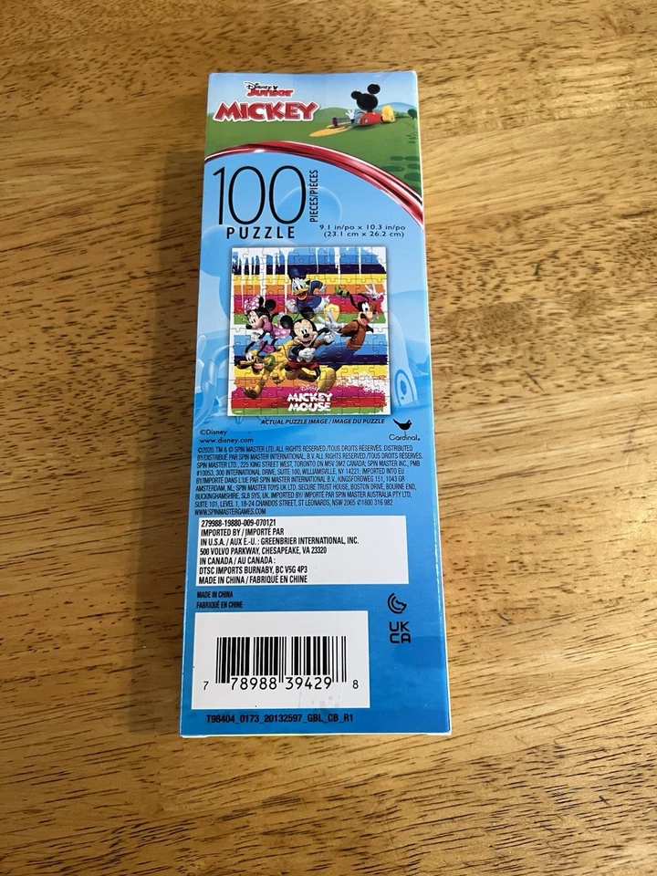 100 Piece Jigsaw Puzzles Disney Junior Mickey - Image 2 of 3