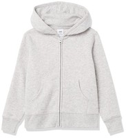 Amazon Essentials MäDchen Fleece-Kapuzenpullover ReißVerschluss Hellgrau 5 Jahre