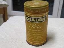 1080* Dialon Kinder- und Wund-Puder Karl Engelhard Frankfurt Blechdose 50er 60er