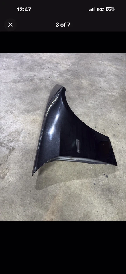 BMW 330i E90 2006-2010 guardabarros lado del pasajero derecho sedán OEM Foto 3 de 4