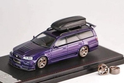 NISSAN Stages (R34)  - midnight - Street Weapon 1:64