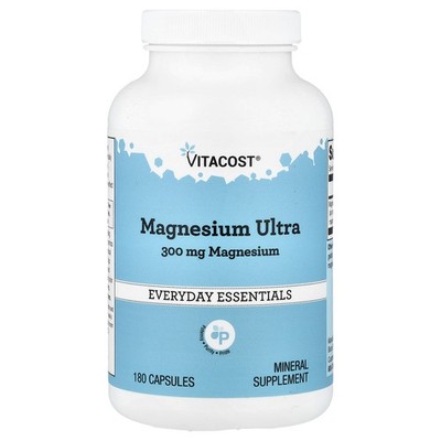 Magnesium Ultra, 300 mg, 180 Capsules