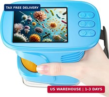 1000X Kids Handheld Microscope, 4K Digital Mini Pocket Digital Microscope with 2