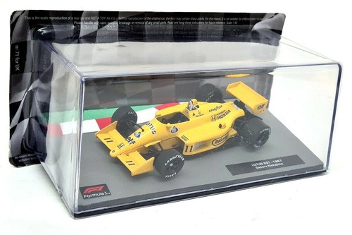 Atlas 1/43 - 71 Lotus 99T 1987 Satoru Nakajima #11 Diecast Model F1 Car