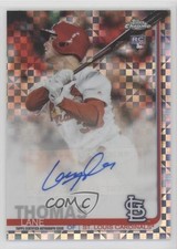 2019 Topps Chrome Update Target X-Fractor 6/125 Lane Thomas #CUA-LT Auto 7eo