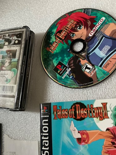 Tales of Destiny II PS1 NTSC USA OTTIME CONDIZIONI Reg COMPLETO con libretto e ricetta extra - Foto 11 di 23