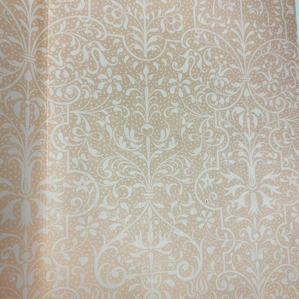 POOCH & SWEETHEART Lined Journal, Approx. 240 pgs, Pink Yellow Bouquet Motif  - Image 3 of 4