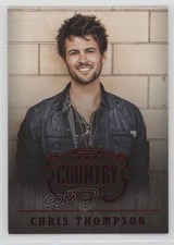 2014 Panini Country Music Red /99 Chris Thompson #4 5d7