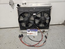 Be Cool 80268 Radiator And Electric Fan Module Assembly For 66-67 Pontiac Gto Be Cool 80268 Radiator And Electric Fan Module Assembly For 66-67 Pontiac Gto