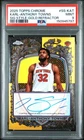 KARL-ANTHONY TOWNS 2025 TOPPS CHROME SIGNATURE STYLE SS-KAT GOLD REF #/50 PSA 9