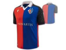 FC Basel Home Jersey 23 24 Macron FCB Home Shirt Fan Switzerland M L XL XXL 3XL