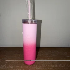 Dunkin Donuts Rainbow Silicone Sipper Cup 