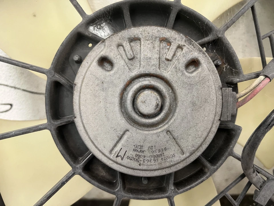 02-10 LEXUS SC430 RADIADOR DE REFRIGERACIÓN ELÉCTRICA Y MOTOR VENTILADOR CONDENSADOR AC Foto 4 de 4