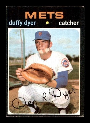 1971 Topps Baseball #136 Duffy Dyer VG *e7