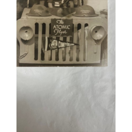 Vintage Photo / Postcard - The Atomic Flyer Coney Island Brooklyn - Family - Picture 5 of 9