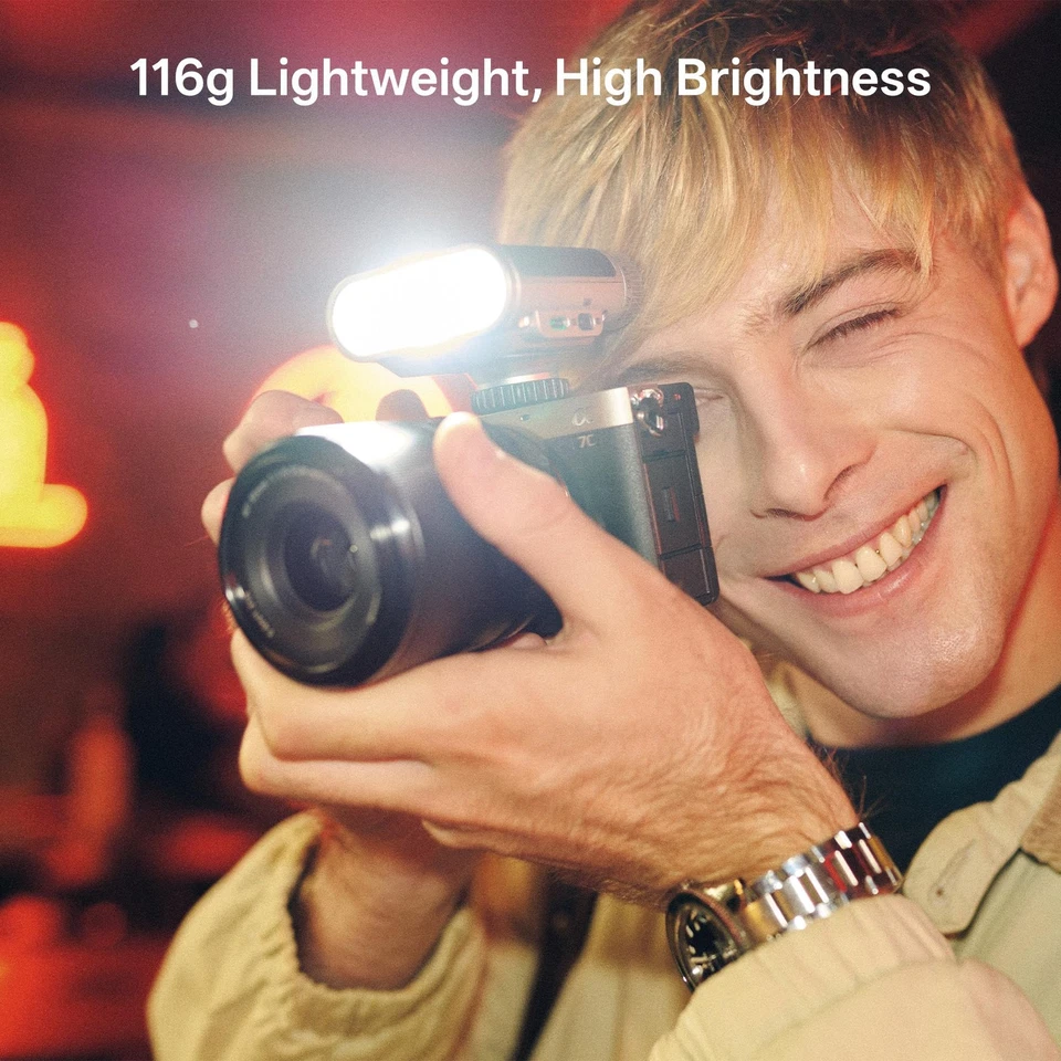 24W/s Retro Flash for Camera, 0.1-1.5s Recycle Small Camera Flash, 800mAh On Ca - Image 3 of 4