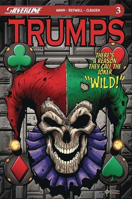#ad #ad Trumps #3 VF NM; Silverline Joker Skull w BagBoard $7.99