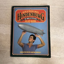 Build Your Own Hindenberg Alan Rose 1983 Cut and Assemble Oversize Paperback