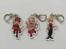 Toilet-bound Hanako-kun Princess Cafe Acrylic Key Holder Hanako Nene Teru #e0c1e