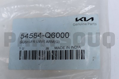 54584Q6000 Genuine Hyundai / KIA BUSH-FR LWR ARM(G) | eBay