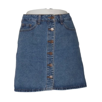 Pieces, Jeansrock, Größe: XS, Blau, Baumwolle, Sonstiges, Denim, Damen #ovy