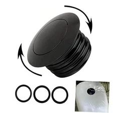  Motorcycle Clockwise Fuel Gas Oil Tank Cap,CNC Pop-up Gas Cap for Har-ley 