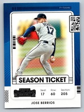 JOSE BERRIOS (2016 - ) MLB Twins Blue Jays - CHOOSE YOUR CARD!