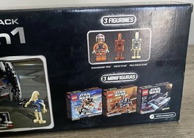 Lego Star Wars Brand New Microfighters 3 in 1 Super Pack 66533 75073 75074 75077