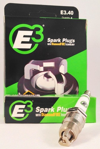 E3 Spark Plugs E3PE3.40 14 mm Thread Tapered Seat Spark Plug Performance Parts - Picture 3 of 10
