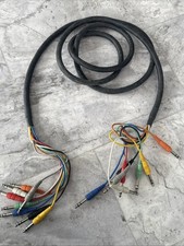 Hosa 8-channel 1/4" TRS to 1/4" TRS Insert Snake (9’ Length)