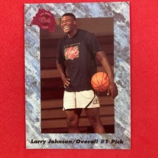 Larry Johnson 1991 Classic Draft Picks Rookie Card #192 UNLV Rebels NBA Hornets. rookie card picture