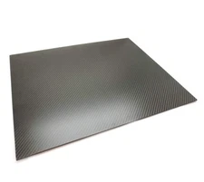 500x400x4mm Carbon Fiber Sheet Panel 3k Twill Weave Matte Finish