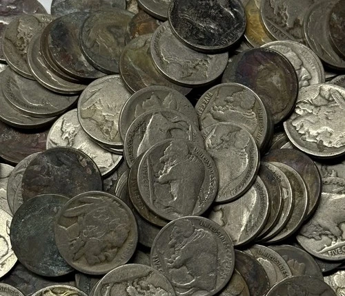 One 88+ Year Old Dateless Buffalo Nickel 5 Cent Coin Random Pick Low Start BNL2