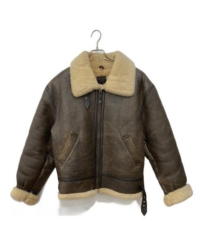 TYPE B-3                    TYPE B-3 Mouton Jacket brown EMBK-205