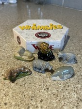 Vintage Wade Whimsy Limited Edition Set 6 Boxed Animal Ornaments